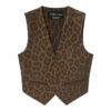 Gilet sans Manches à Imprimé Léopard 1