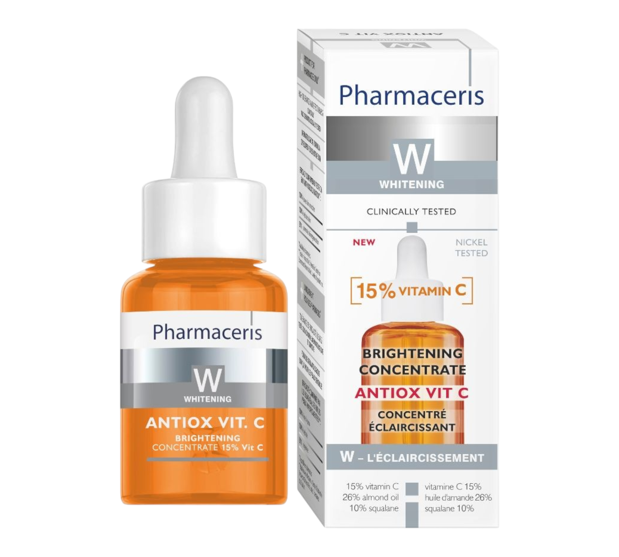 W Antiox Vit C 15% Brightening Concentrate 30 Ml Fra Pharmaceris